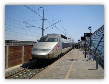 Description: TGV at Avignon